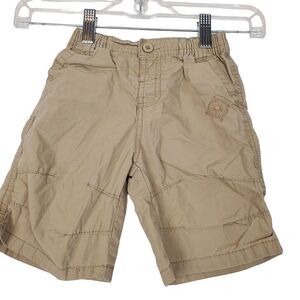 Early Days Baby Boys Size 12-18M Beige Khaki Cargo Shorts School Uniform